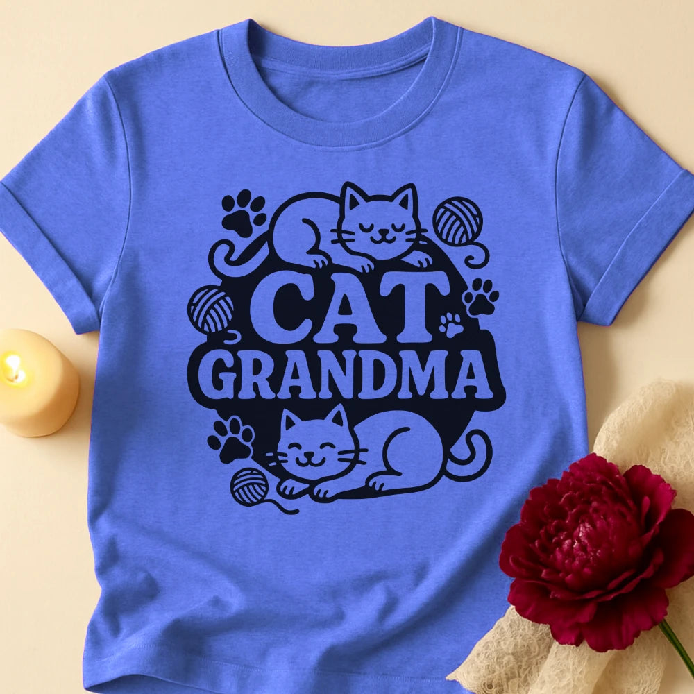 Cat Grandma T-Shirt