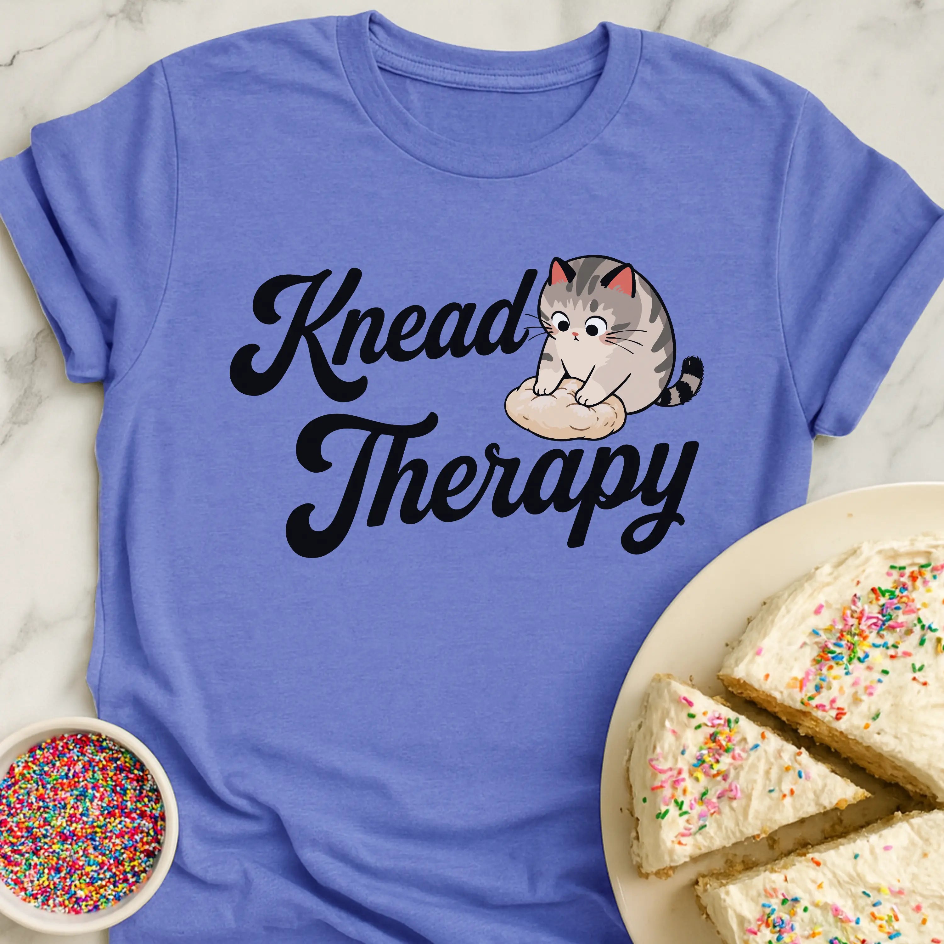 Cat Knead Therapy T-Shirt
