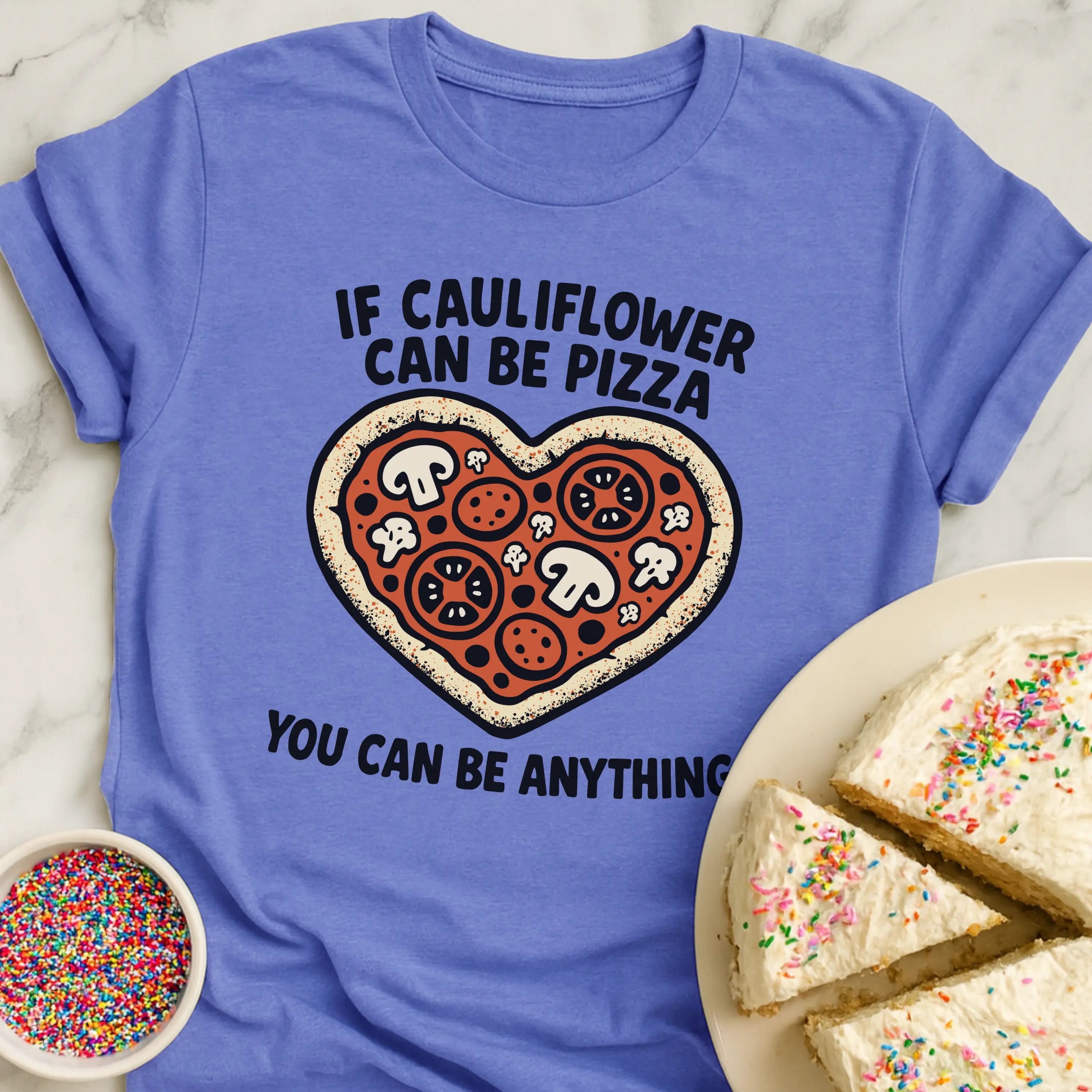 Cauliflower Pizza T-Shirt