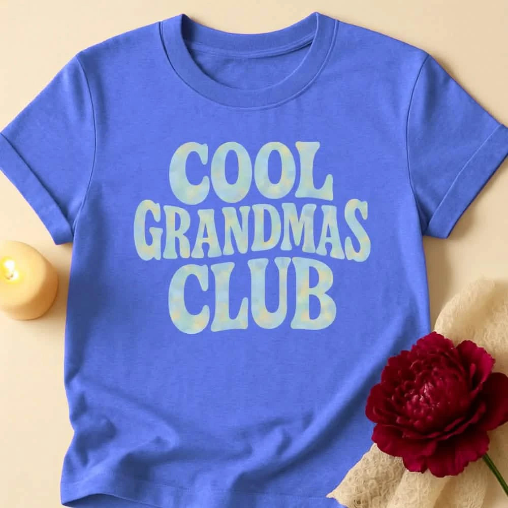 Groovy Grandma T-Shirt Crew