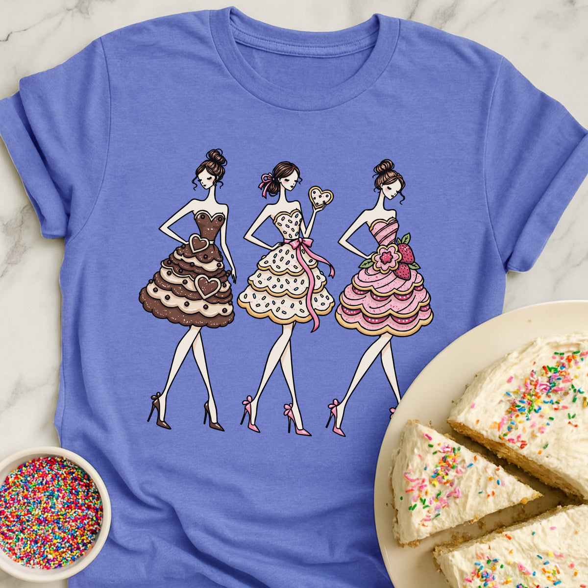 Trio Cookie Ladies T-Shirt