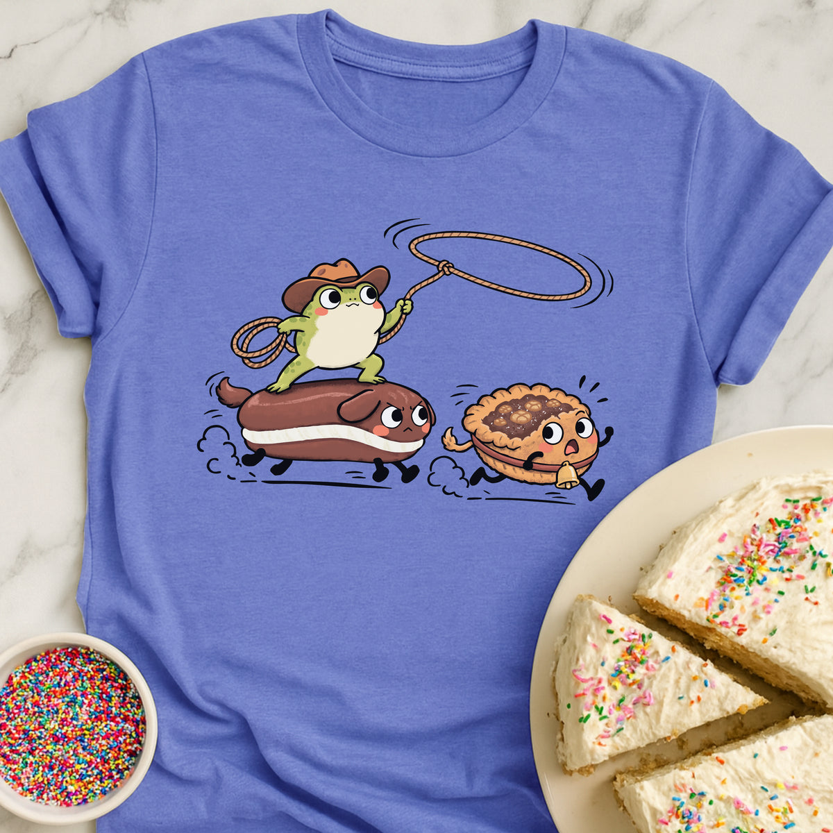 Pastry Cow Pie Wrangler T-Shirt