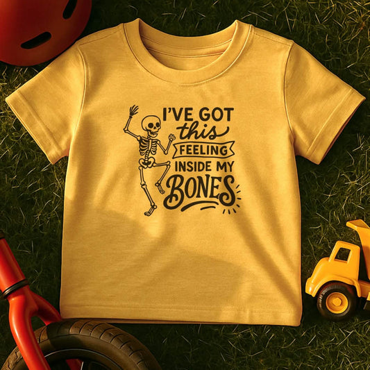 Inside Bones Toddler Halloween T-Shirt