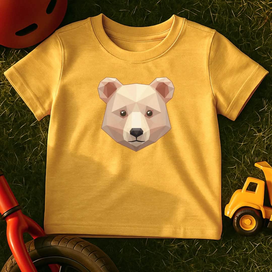 Geometric Bear Toddler T-Shirt