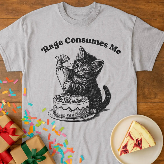 Rage Cat Grandma T-Shirt