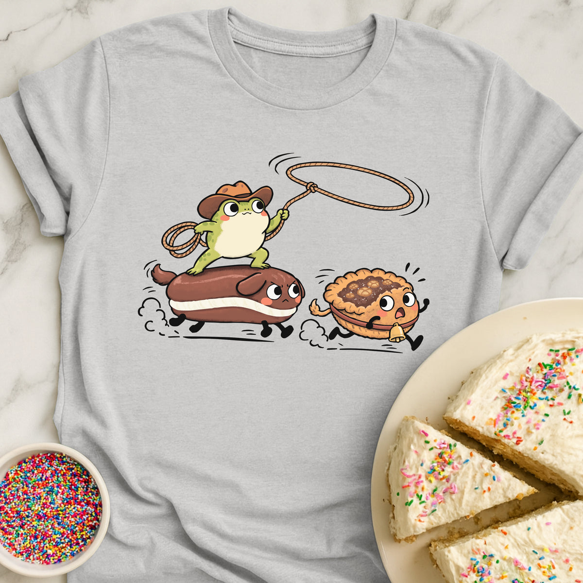 Pastry Cow Pie Wrangler T-Shirt