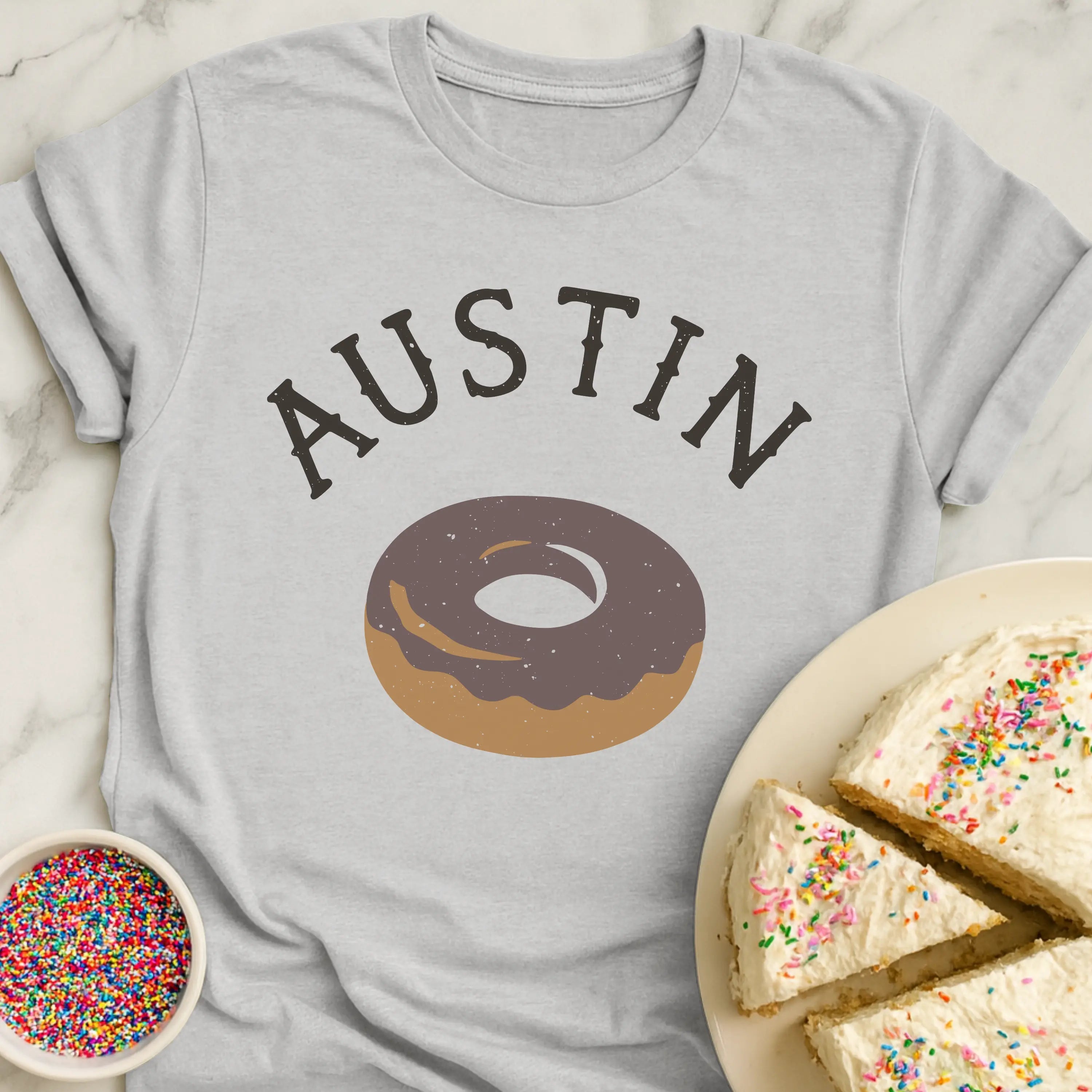Austin Iced Donut T-Shirt