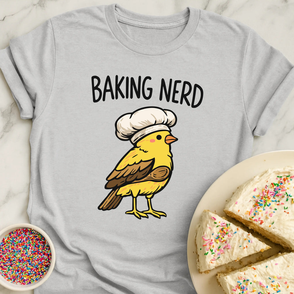 Baking Bird Nerd T-Shirt