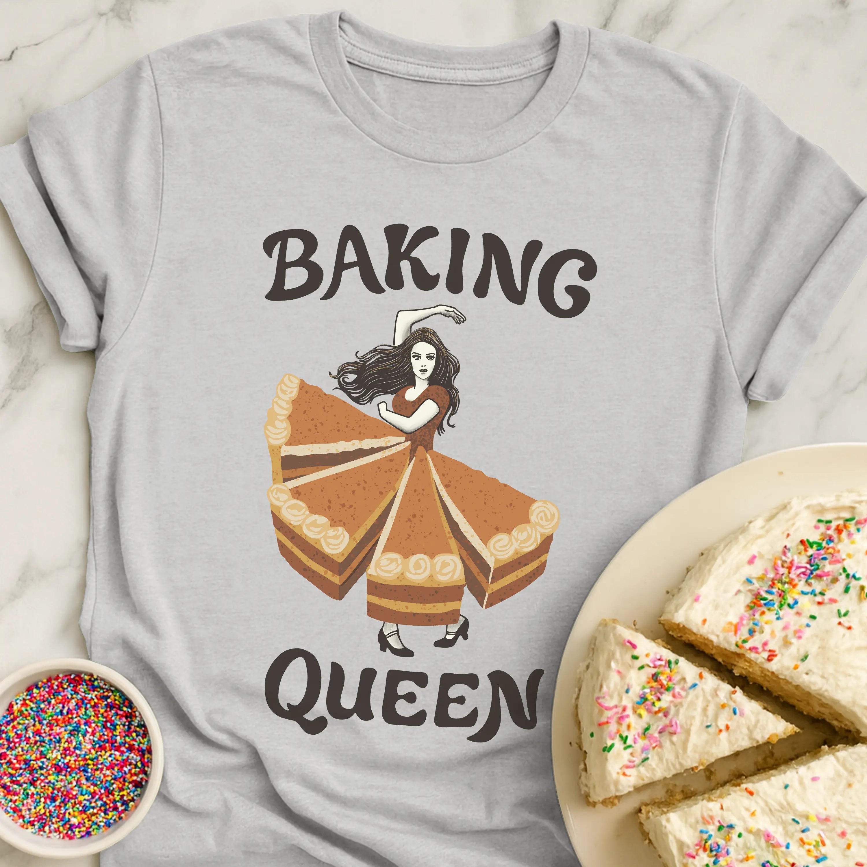 Dancing Baking Queen T-Shirt
