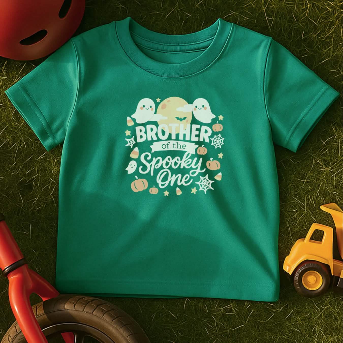 Spooky Brother Toddler Halloween T-Shirt