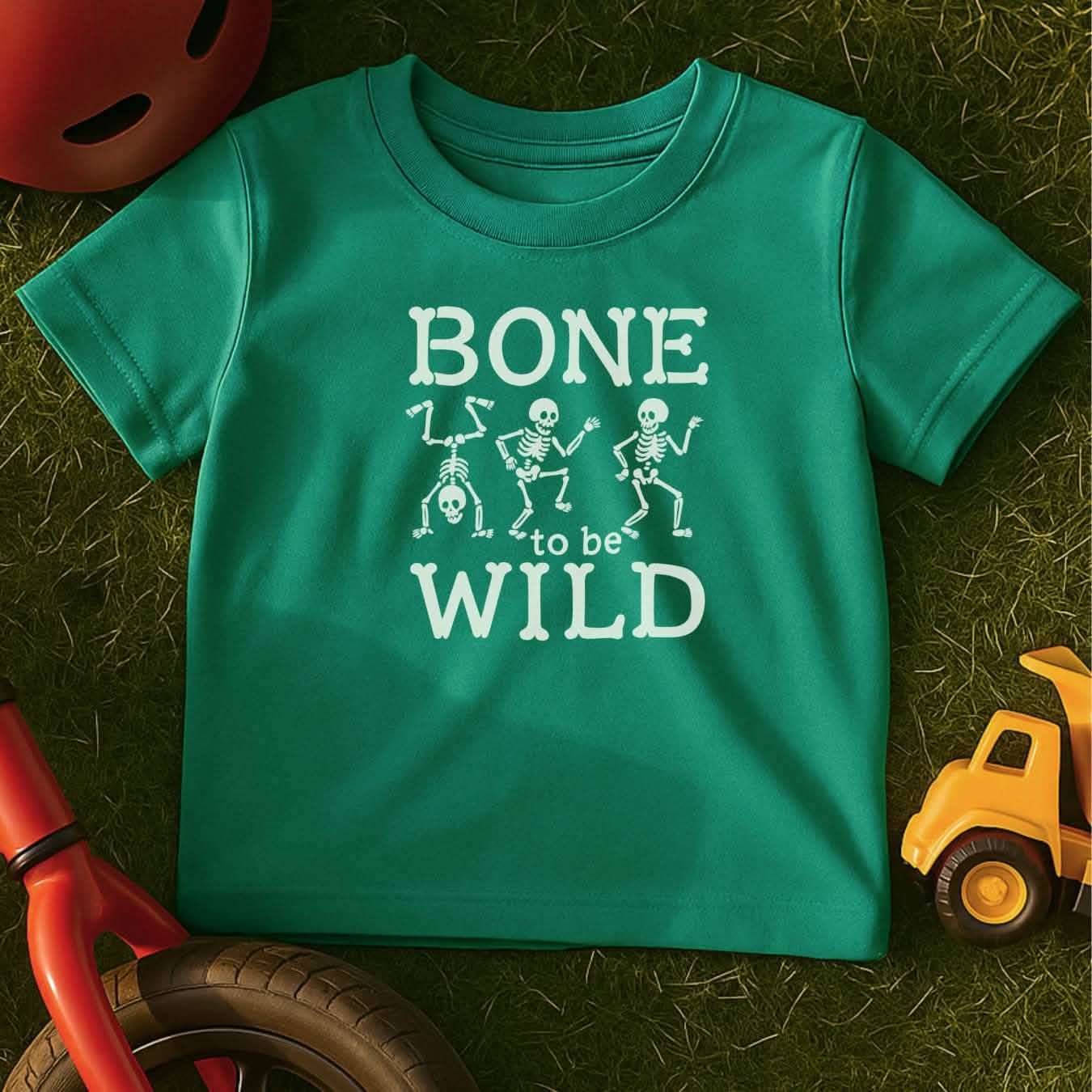 Bone Wild Toddler Halloween T-Shirt