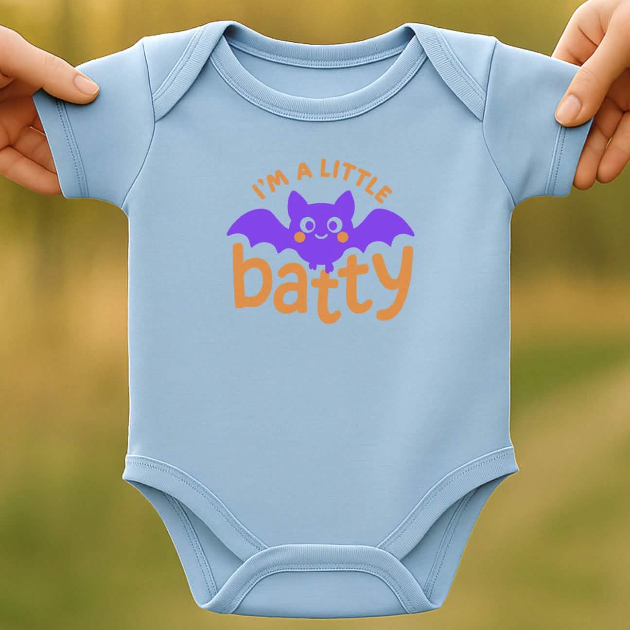 Little Batty Baby Halloween Bodysuit