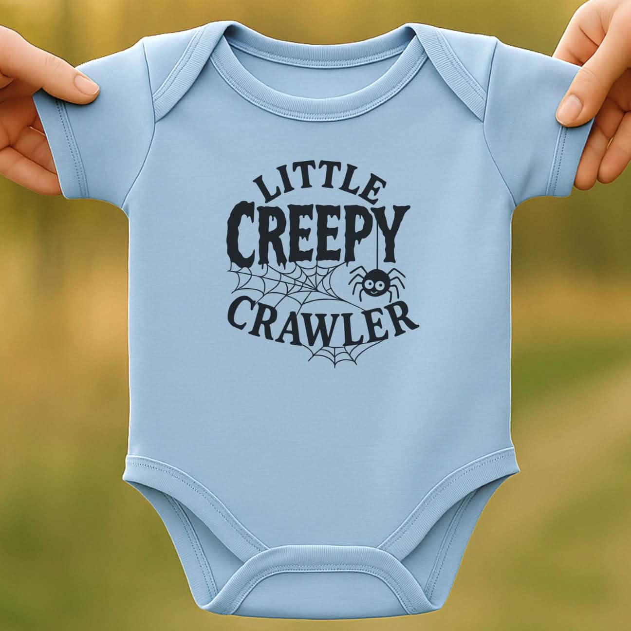 Creepy Crawler Baby Halloween Bodysuit