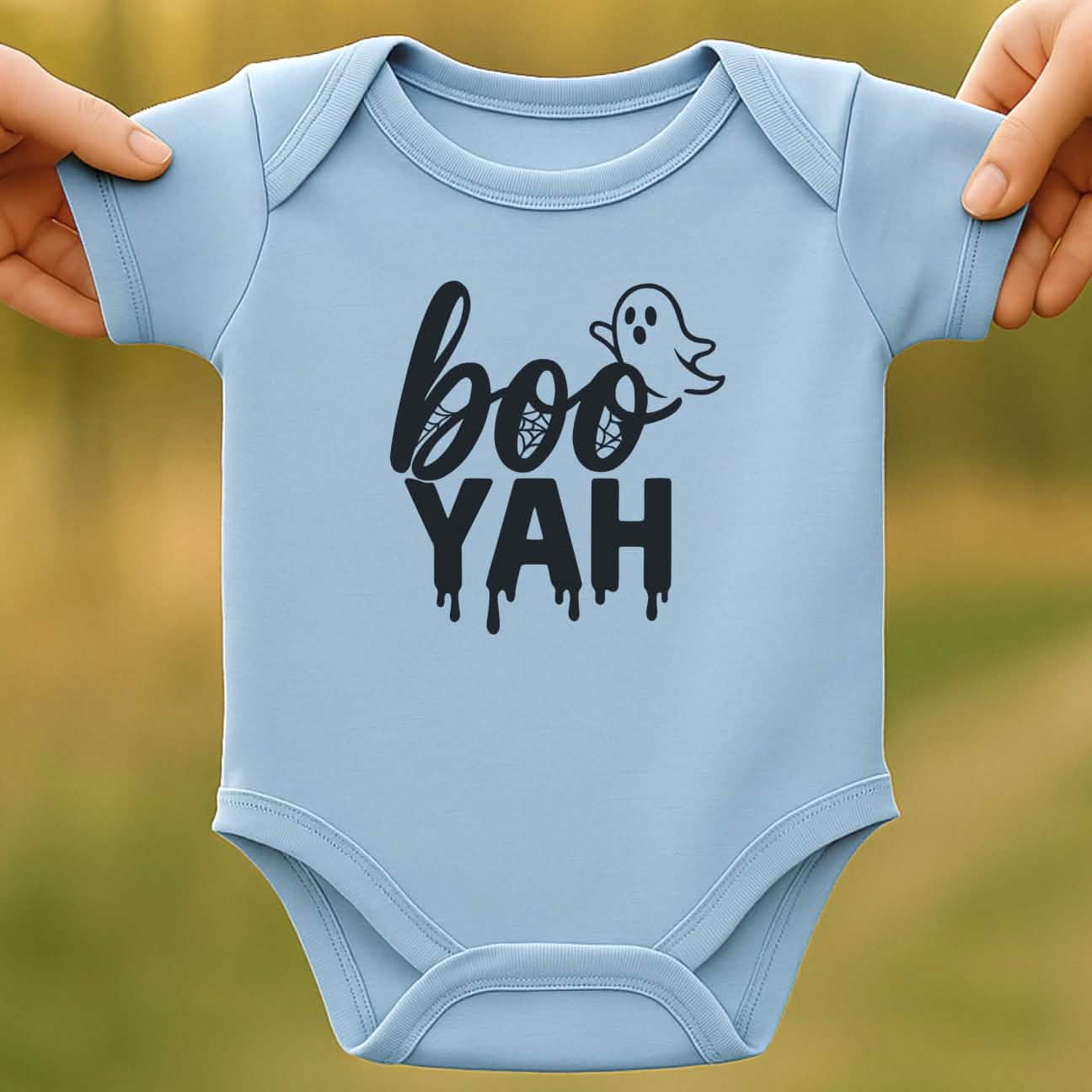 Boo Yah Baby Halloween Bodysuit