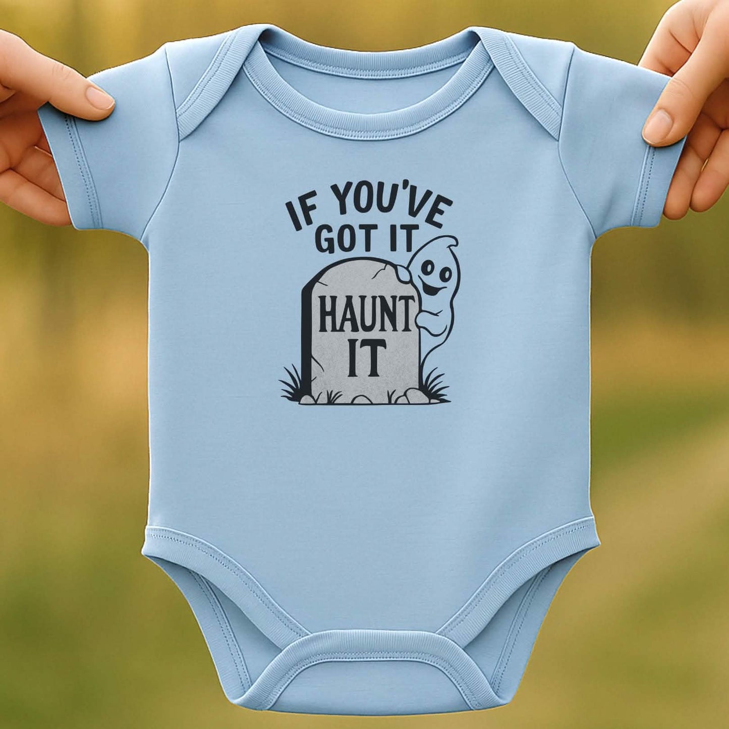 Haunt It Baby Halloween Bodysuit