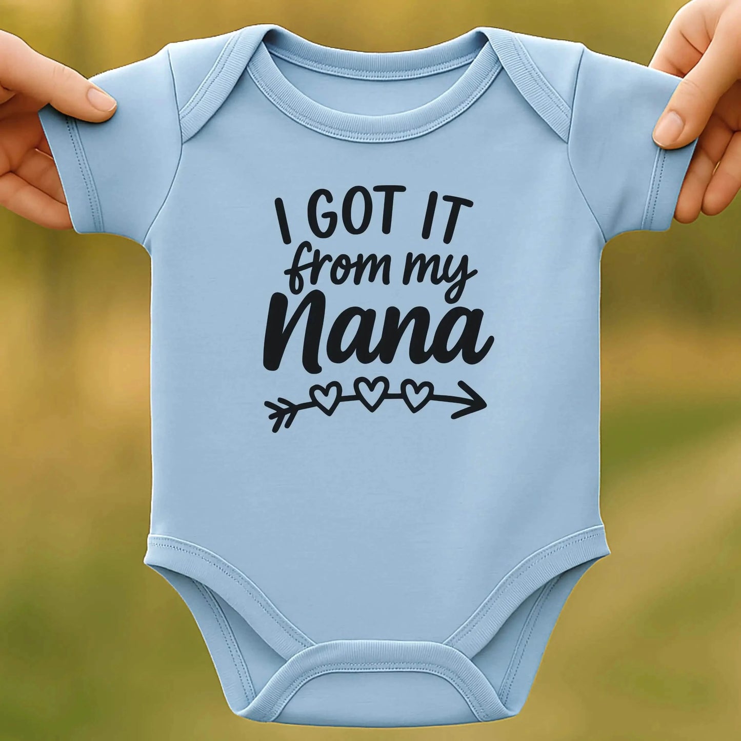Heart Arrow Baby Bodysuit