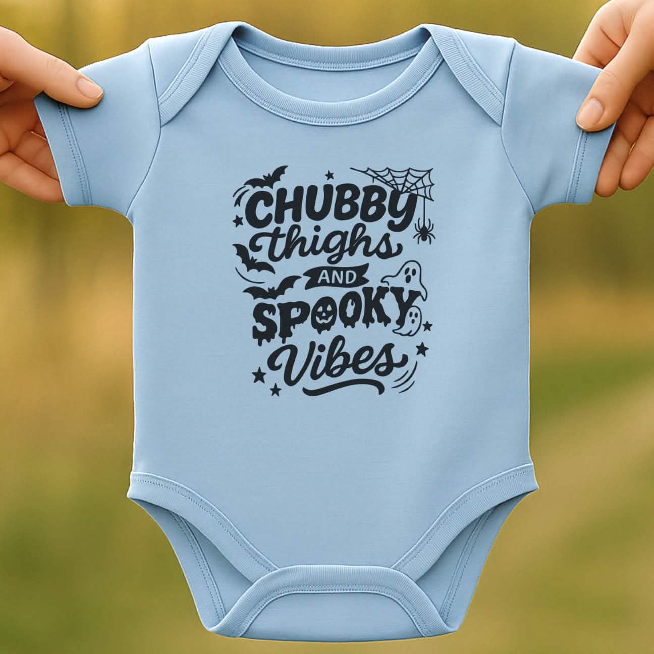 Chubby Thighs Baby Halloween Bodysuit