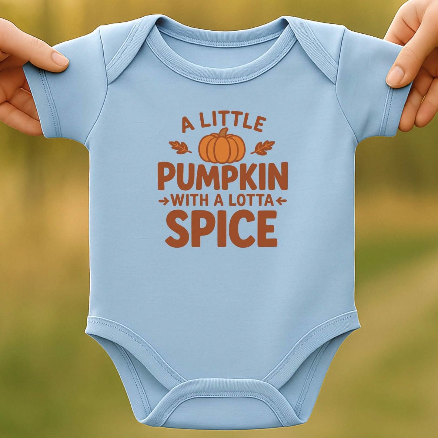Pumpkin Spice Baby Halloween Bodysuit
