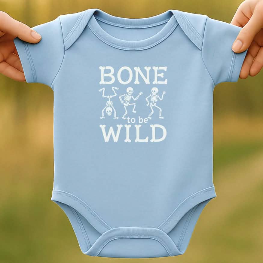 Bone Wild Baby Halloween Bodysuit