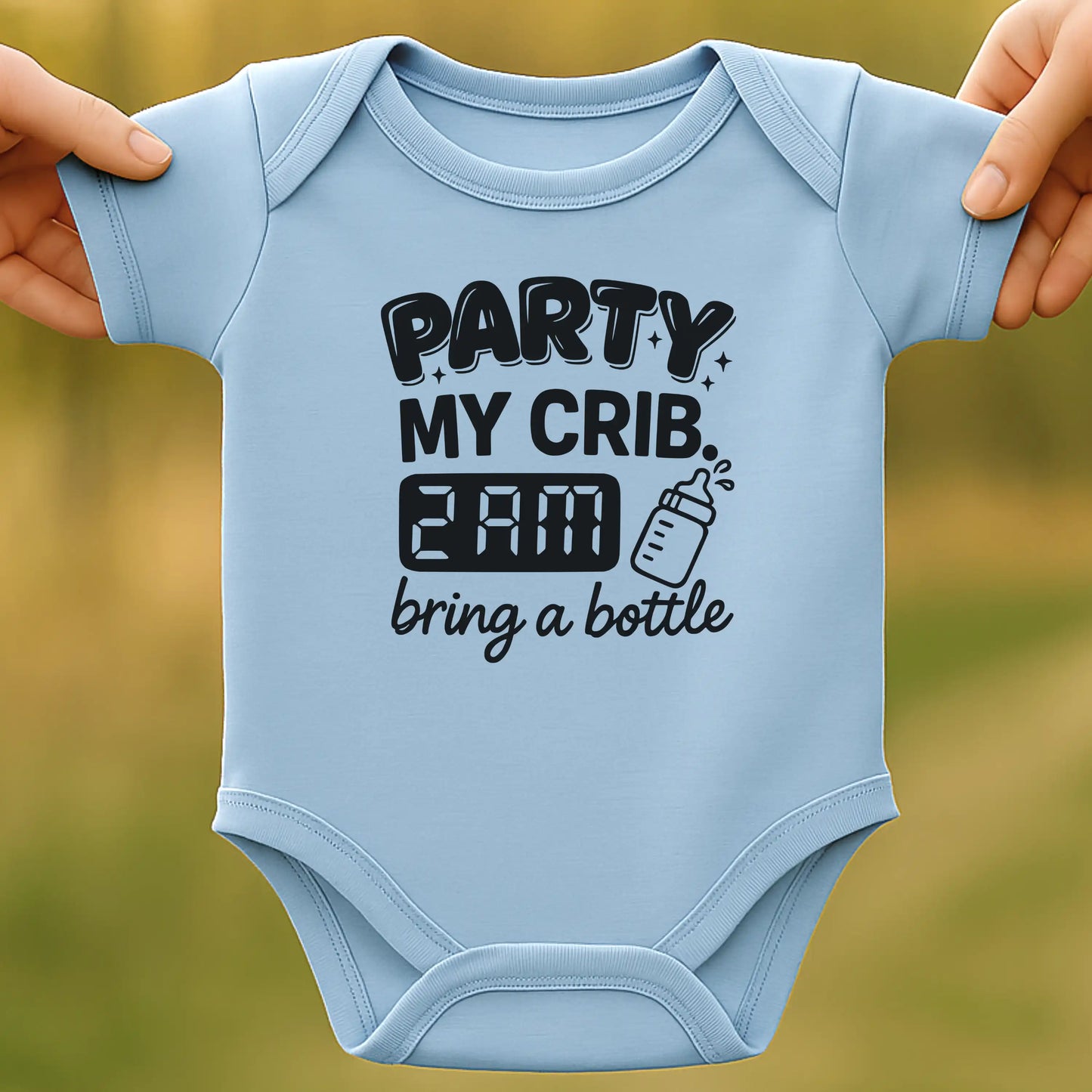 Party 2AM Baby Bodysuit