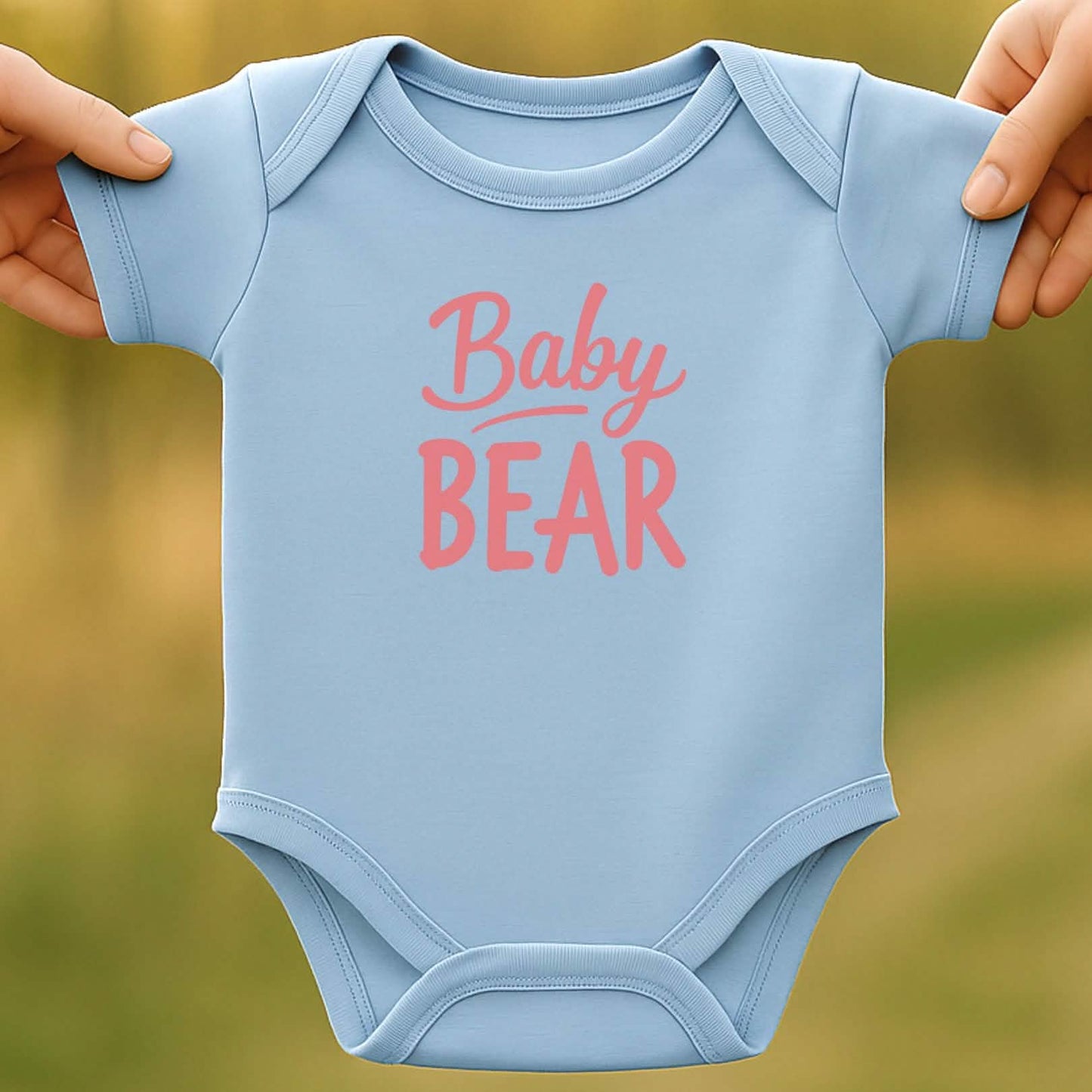 Snuggle Bear Baby Bodysuit