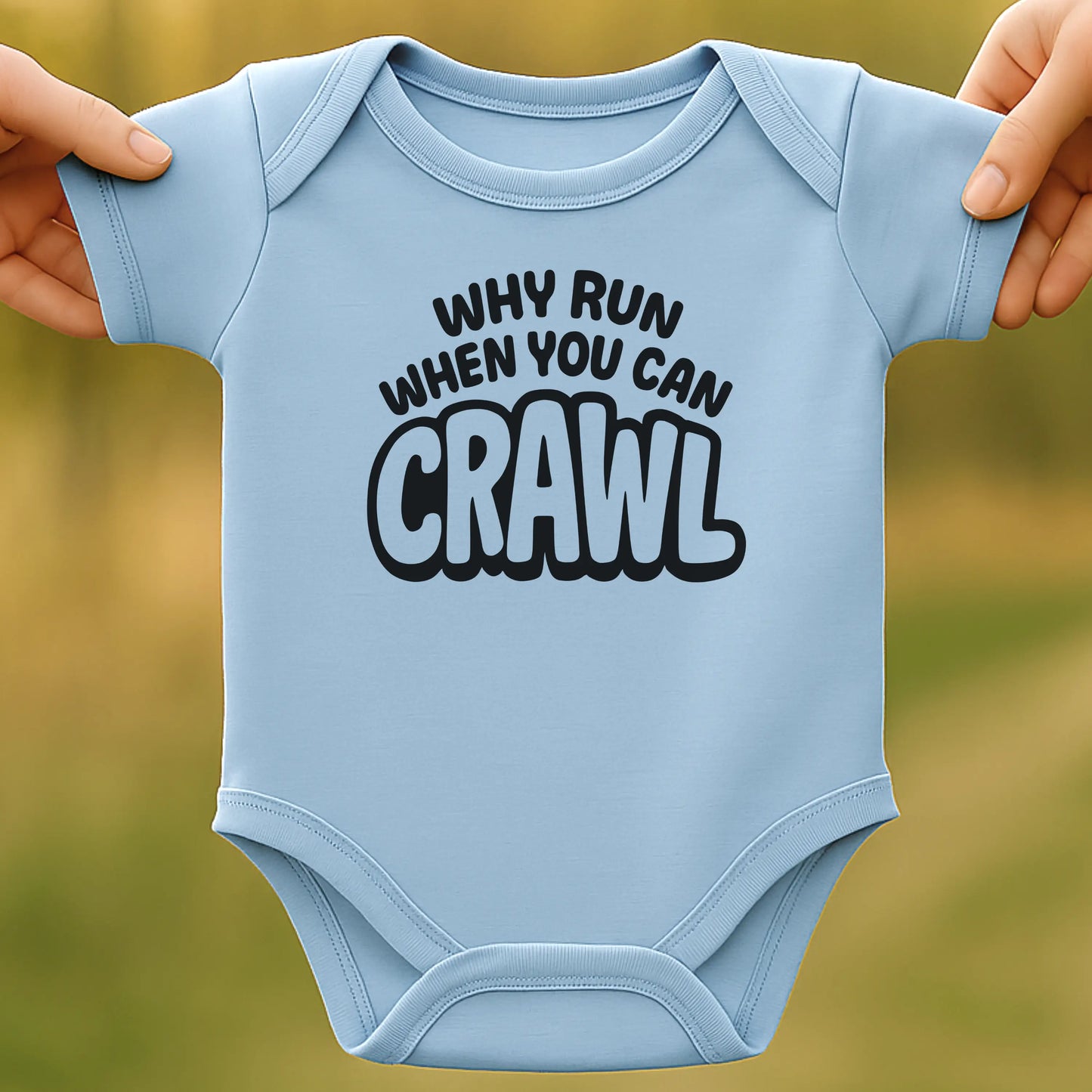 Why Run Baby Bodysuit