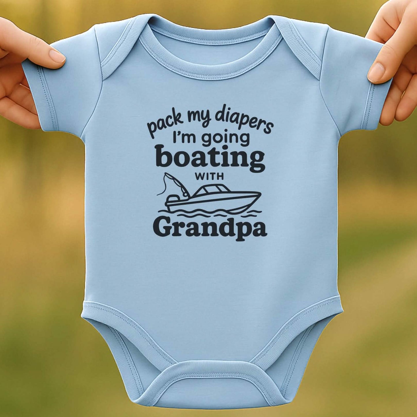 Boating Buddy Baby Bodysuit