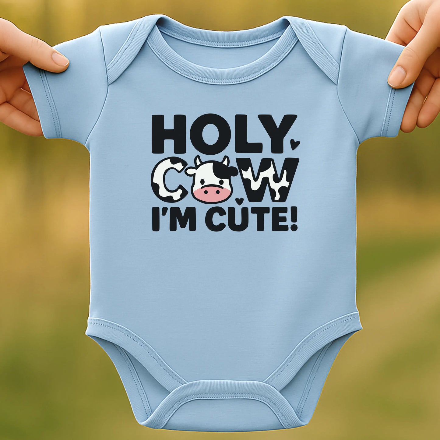 Holy Cow Baby Bodysuit
