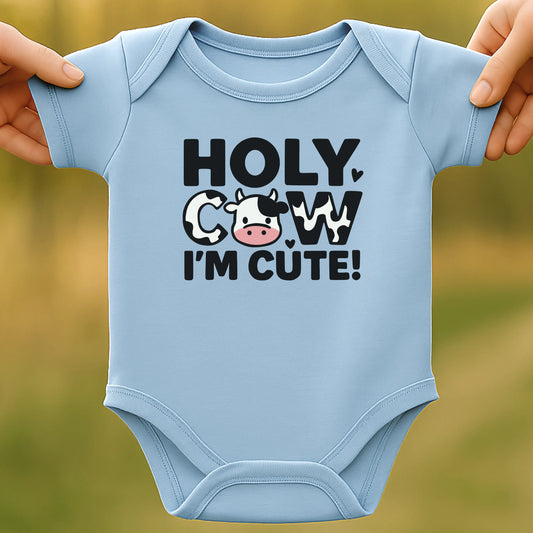 Holy Cow Baby Bodysuit