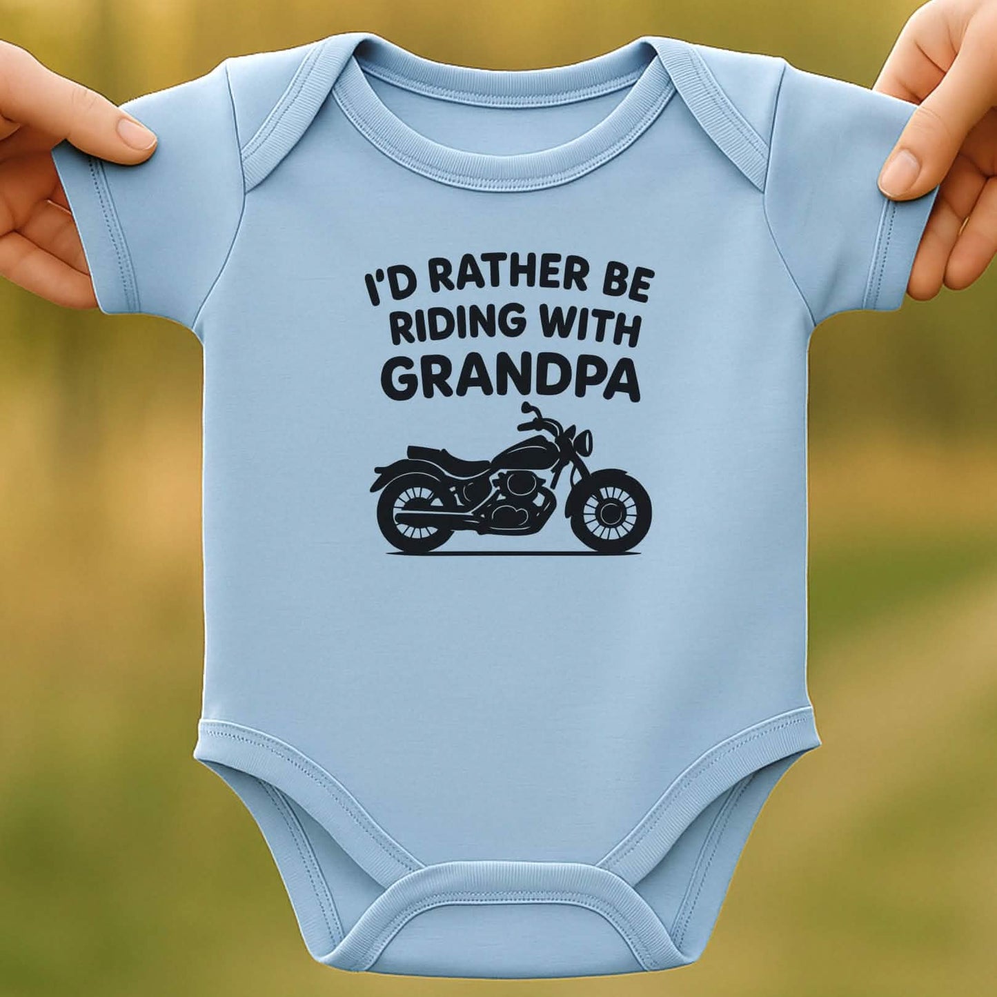 Riding Buddy Baby Bodysuit