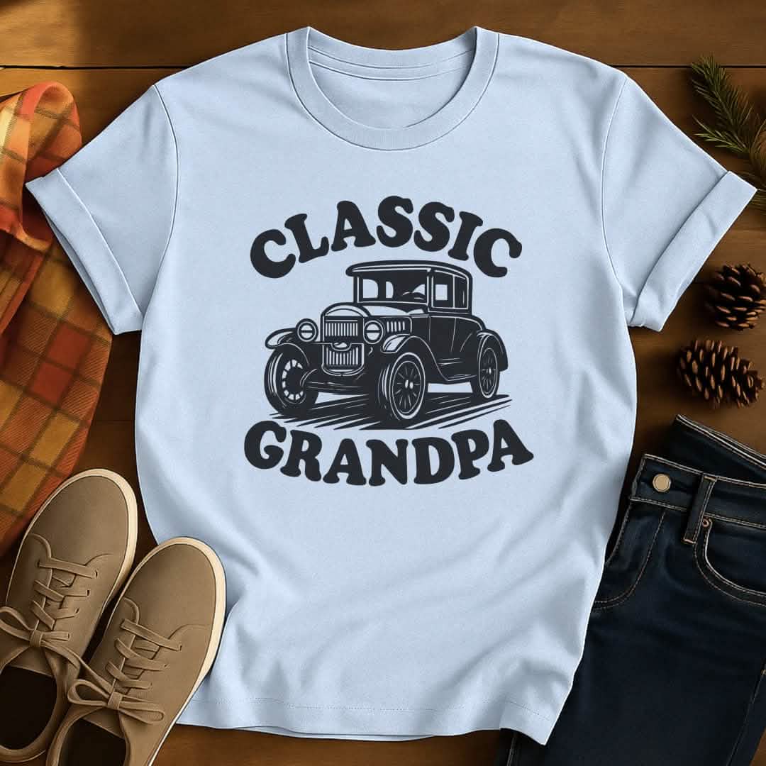 Classic Car Grandpa T-Shirt