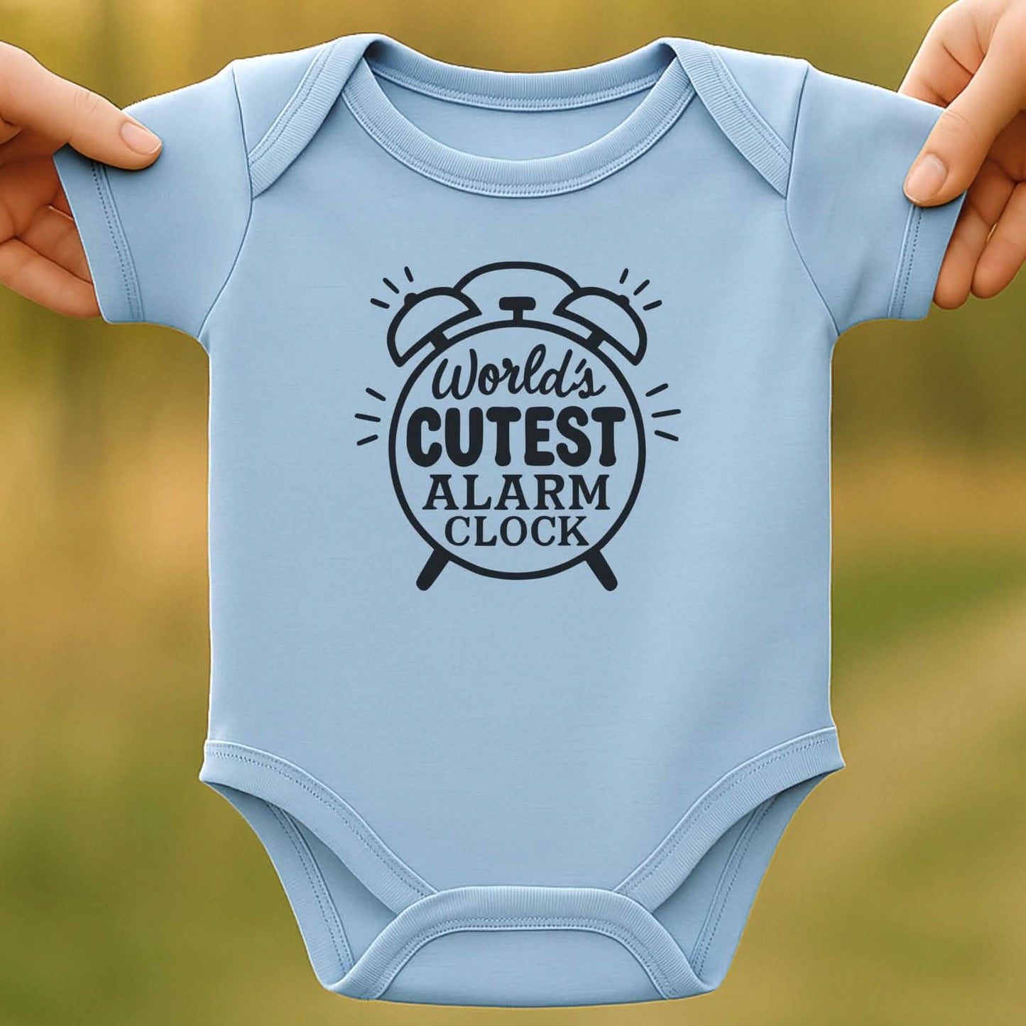 No Snooze Baby Bodysuit