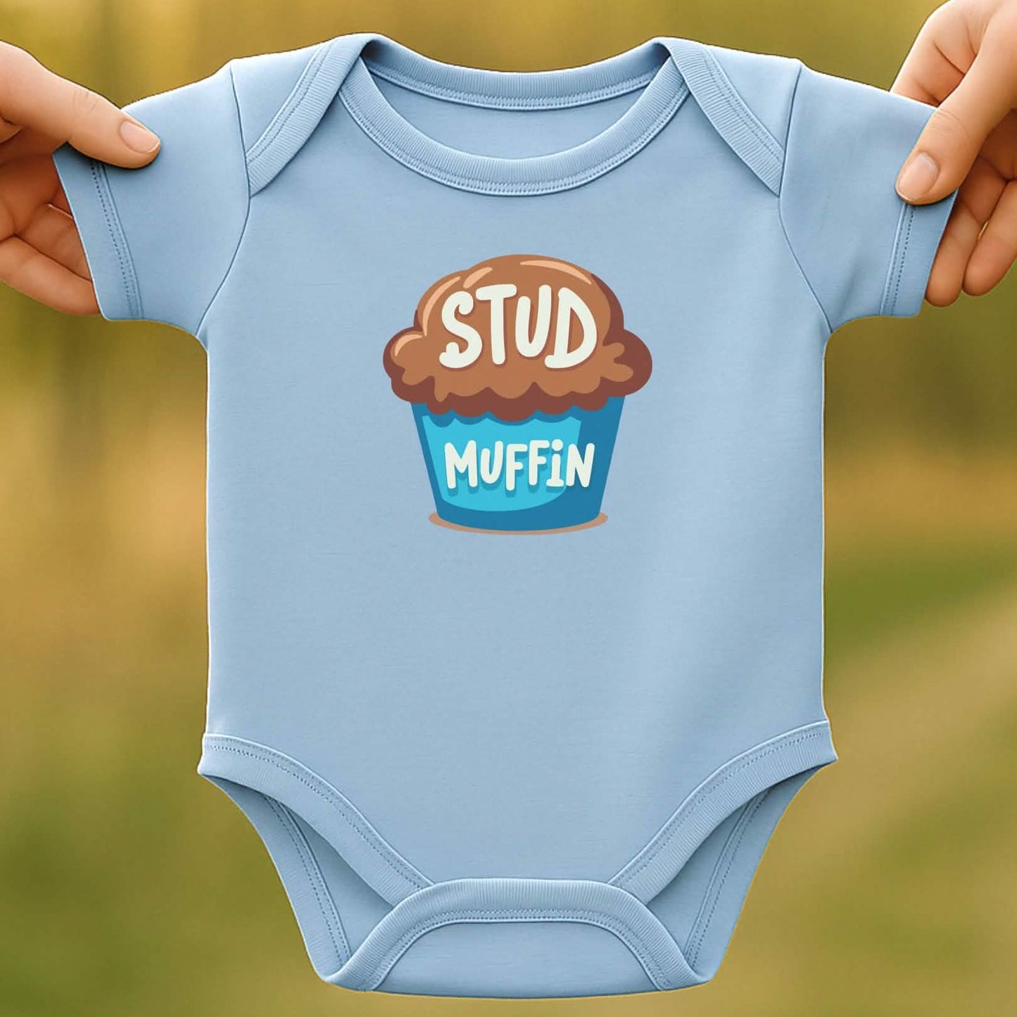 Stud Muffin Baby Bodysuit