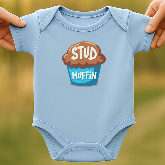 Stud Muffin Baby Bodysuit