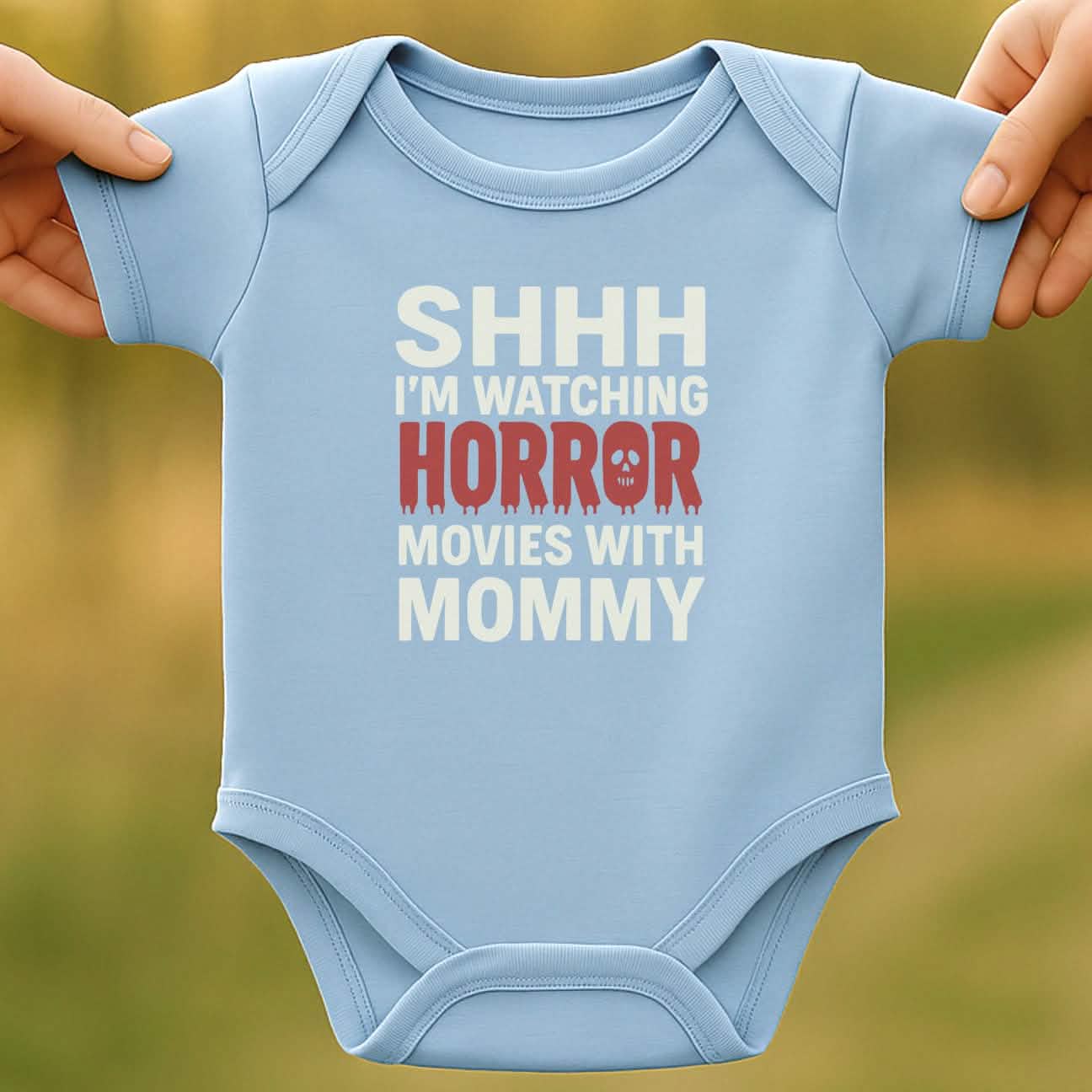 Horror Movie Baby Halloween Bodysuit