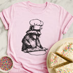 Racoon Rolling Dough T-Shirt