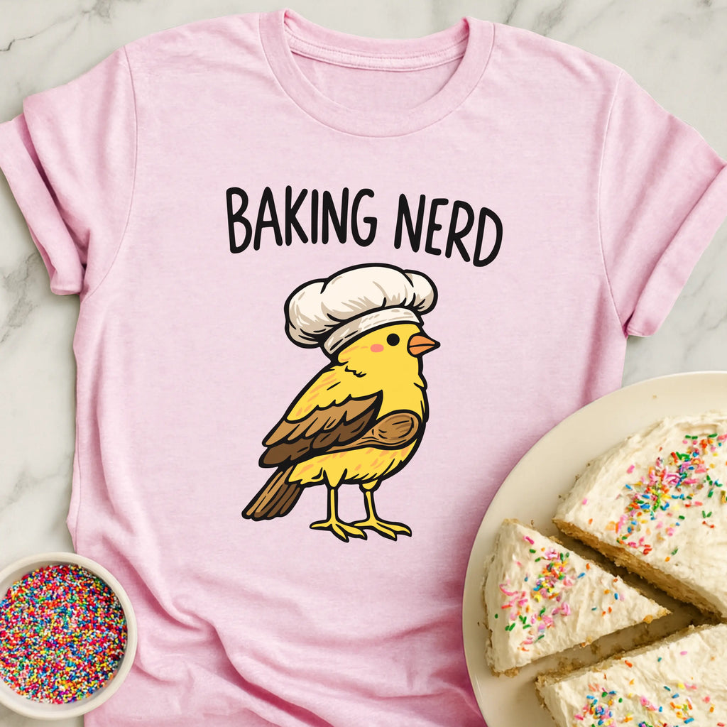 Baking Bird Nerd T-Shirt