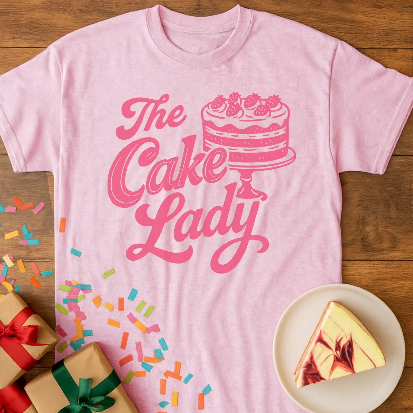 Cake Lady Grandma T-Shirt