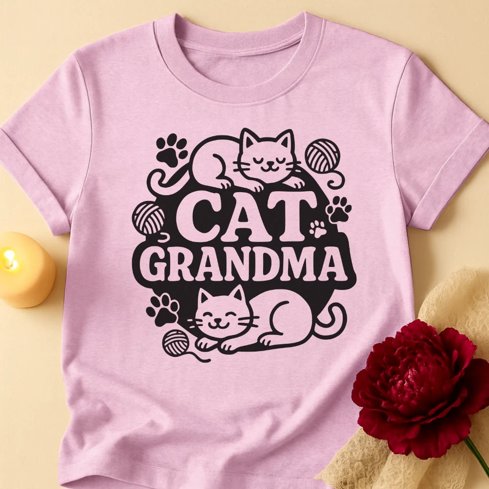 Cat Grandma T-Shirt