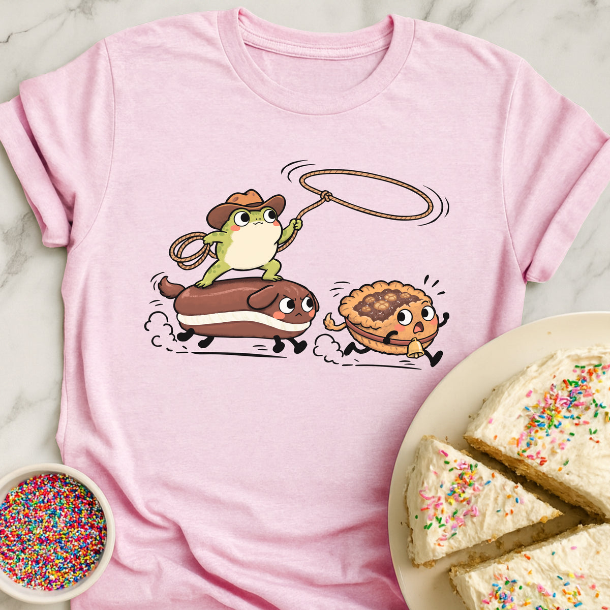 Pastry Cow Pie Wrangler T-Shirt