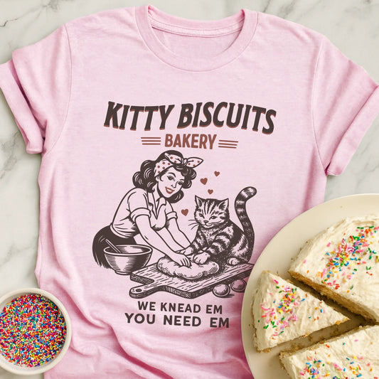 Kitty Biscuits Bakery T-Shirt