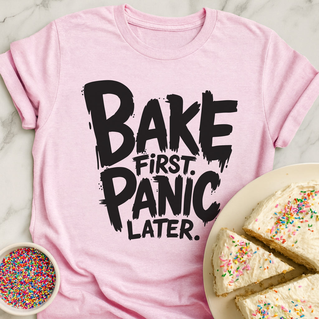 Bake Before Panic T-Shirt