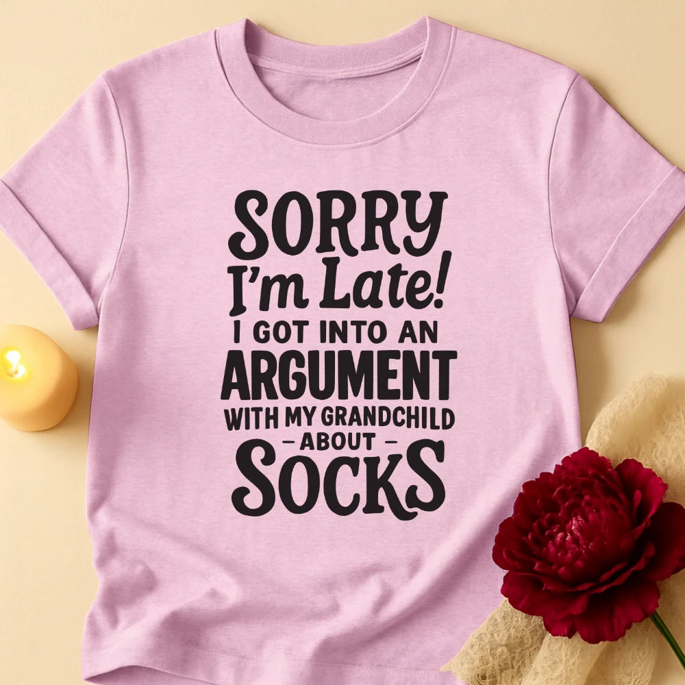 Sock Argument Grandma T-Shirt