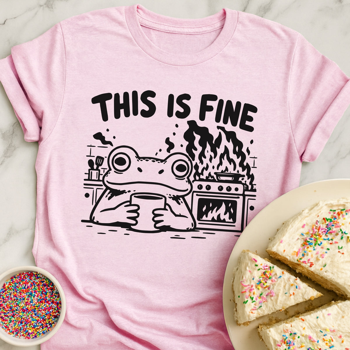 This Is Fine T-Shirt