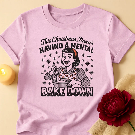 Bake Down Grandma Christmas T-Shirt