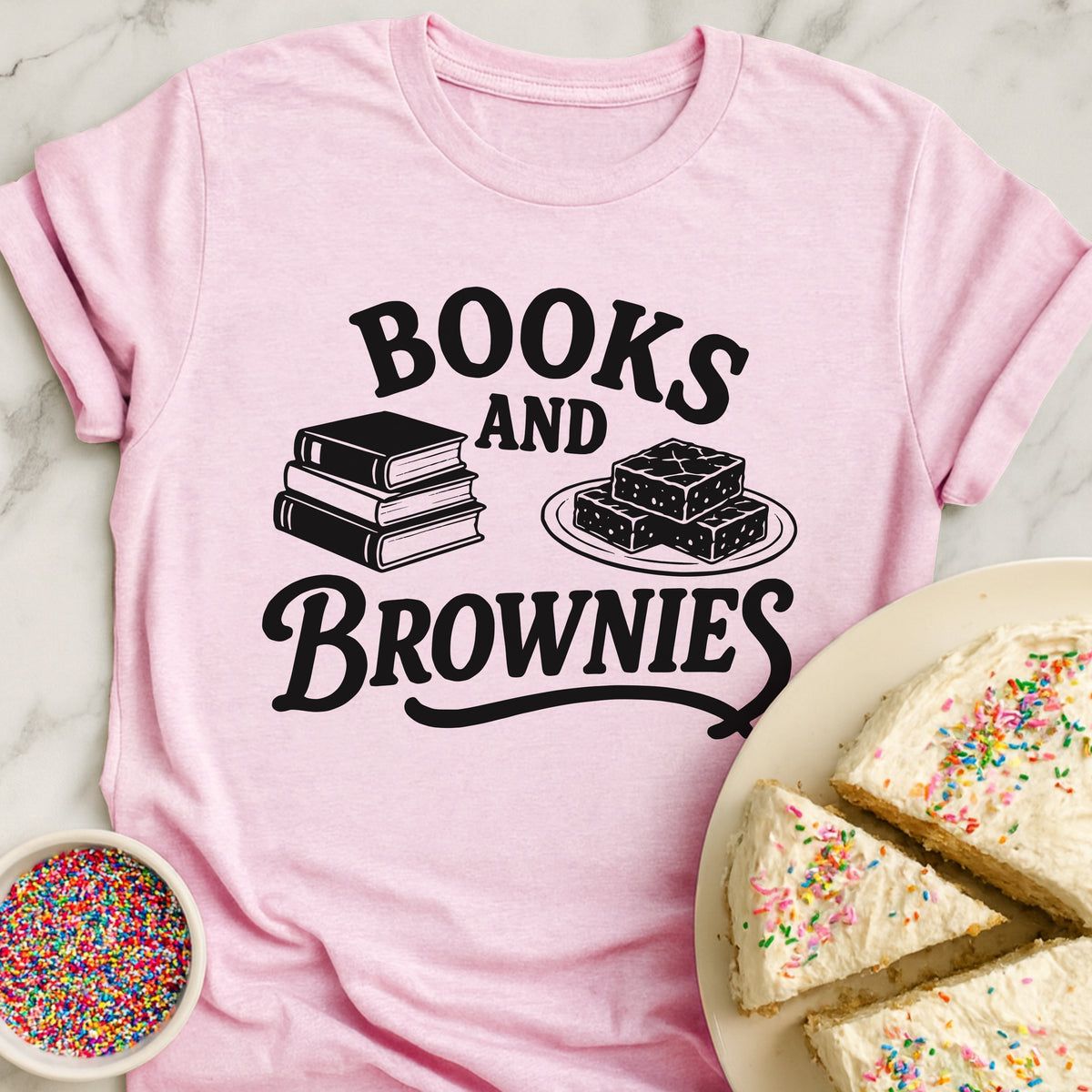 Books And Brownies T-Shirt