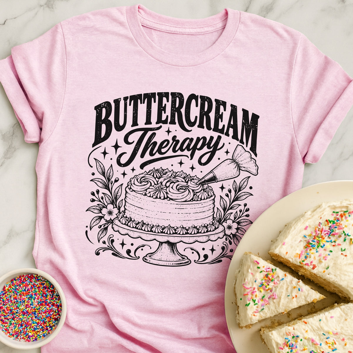 Buttercream Therapy T-Shirt