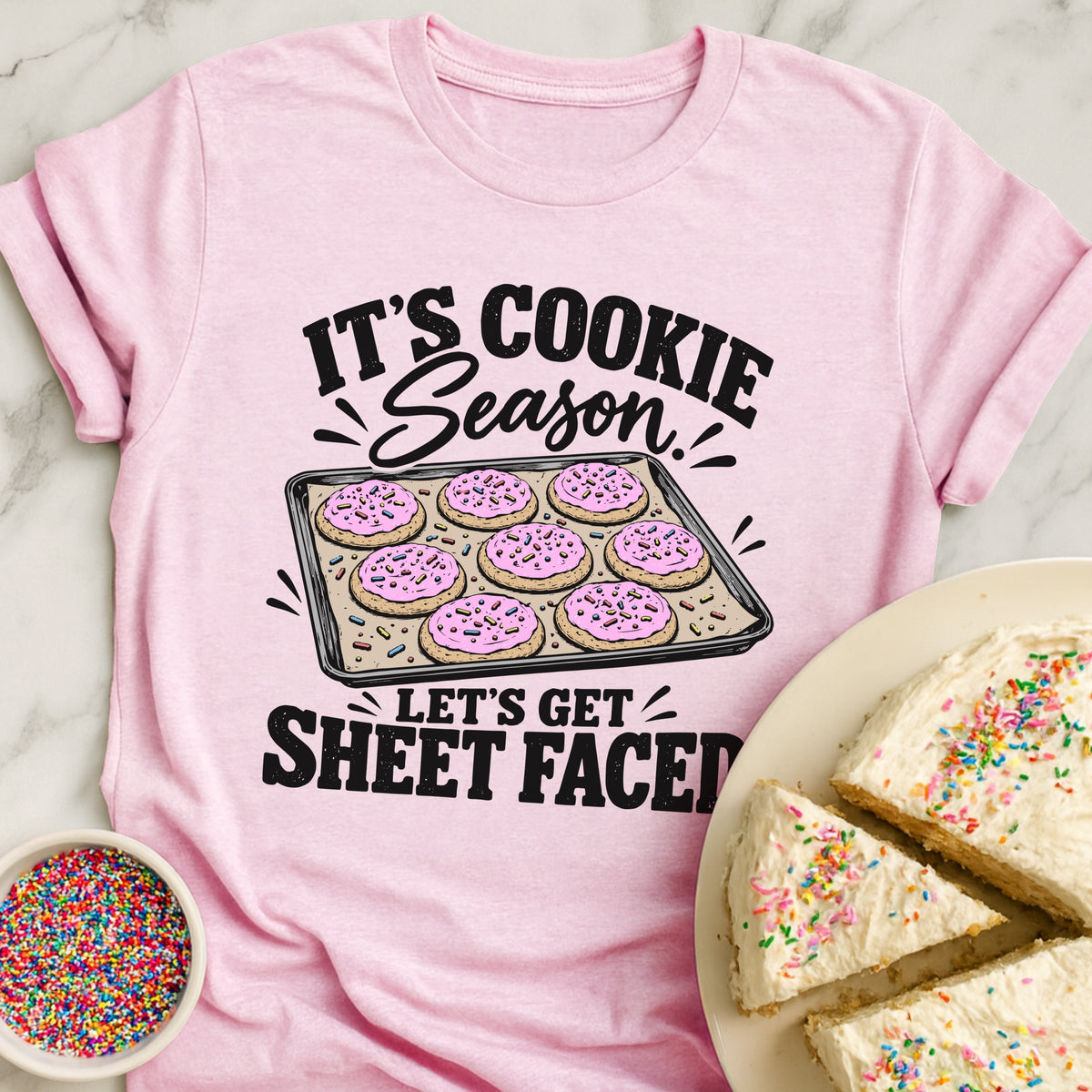 Sheet Faced Sugar Cookie T-Shirt