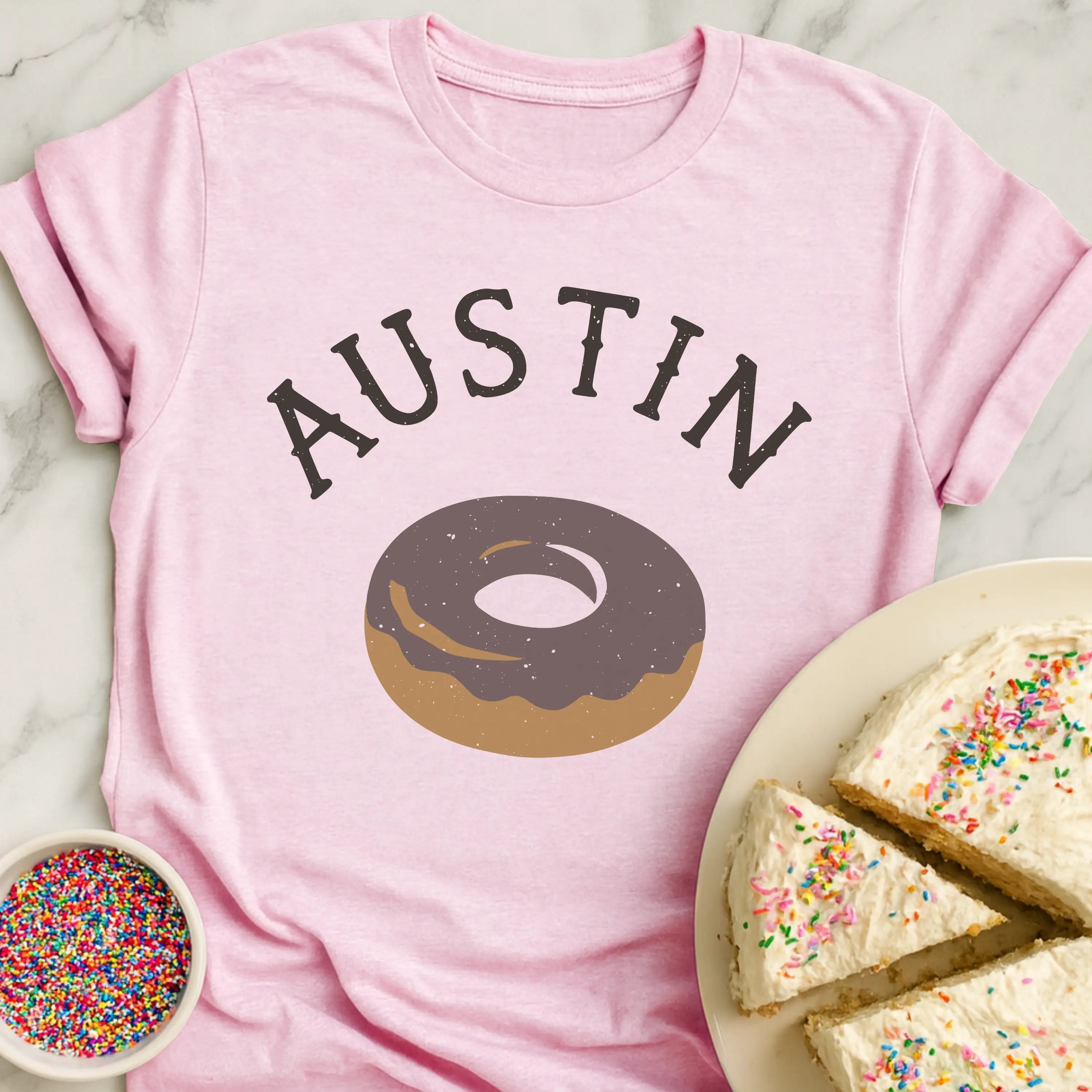 Austin Iced Donut T-Shirt