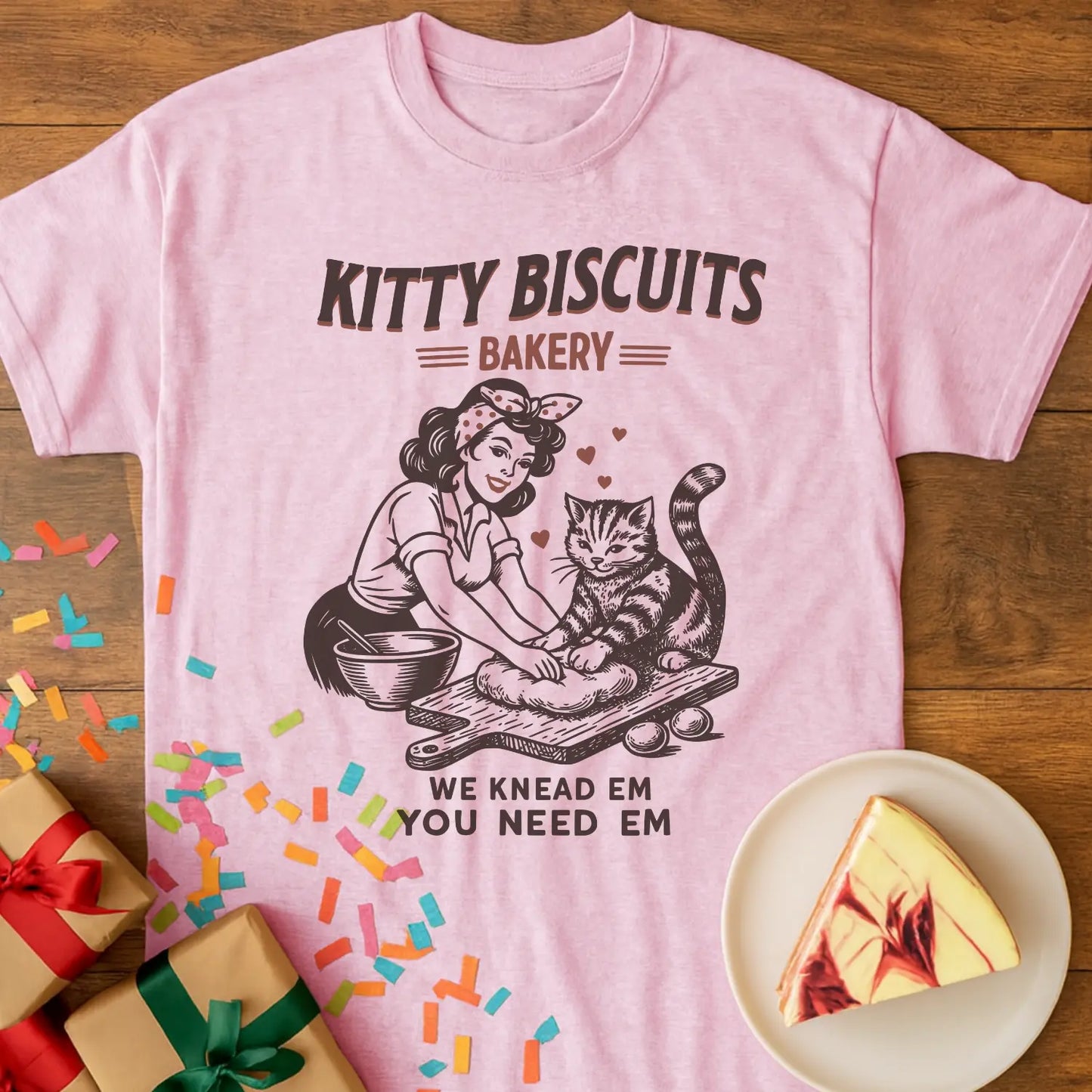 Kitty Biscuits Grandma T-Shirt